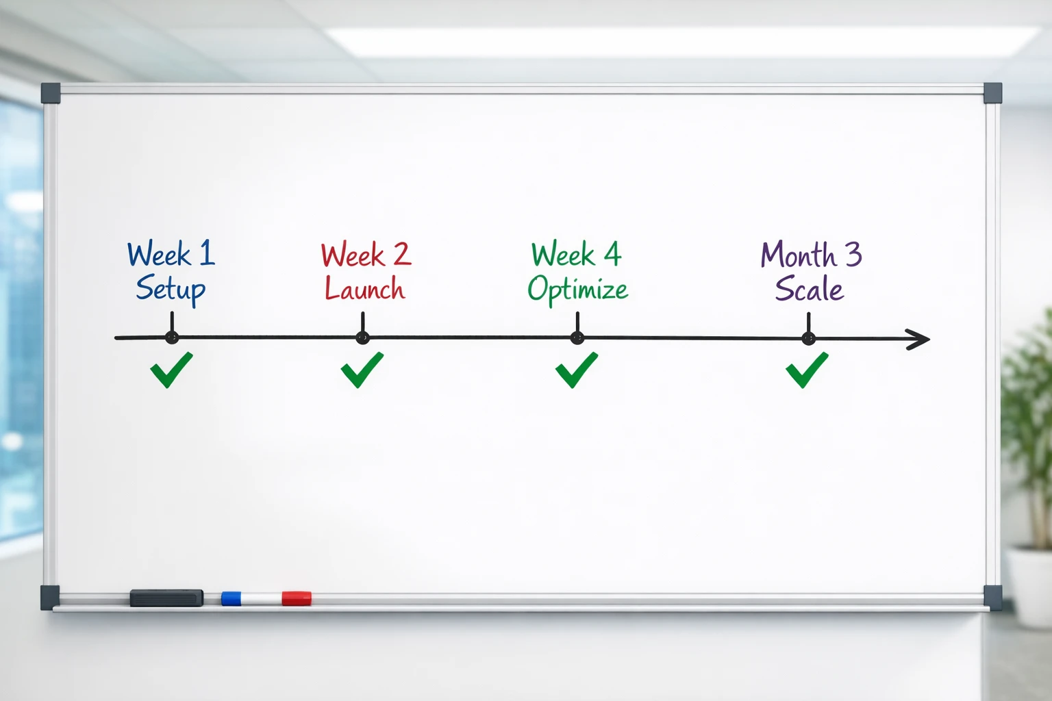 AI automation services results showing business growth through automated video marketing