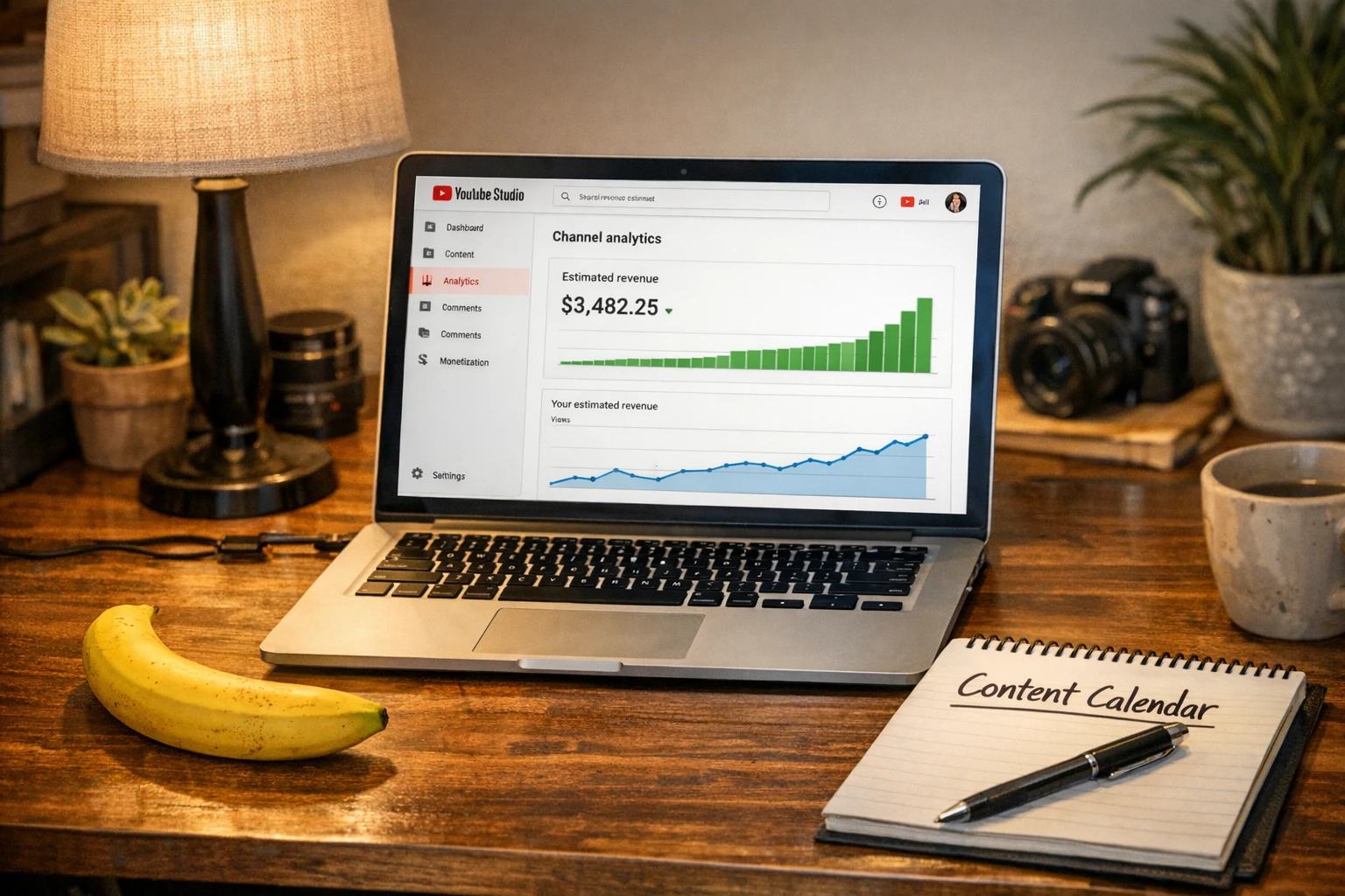 Making money from AI banana content through brand deals and ad revenue