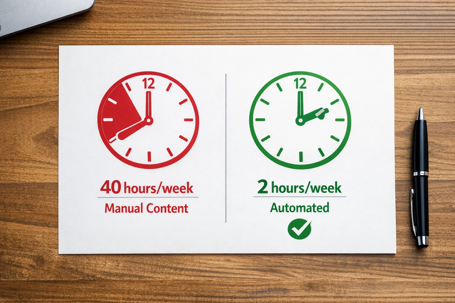 Automated content creation across multiple platforms showing TikTok, YouTube, Instagram and Facebook