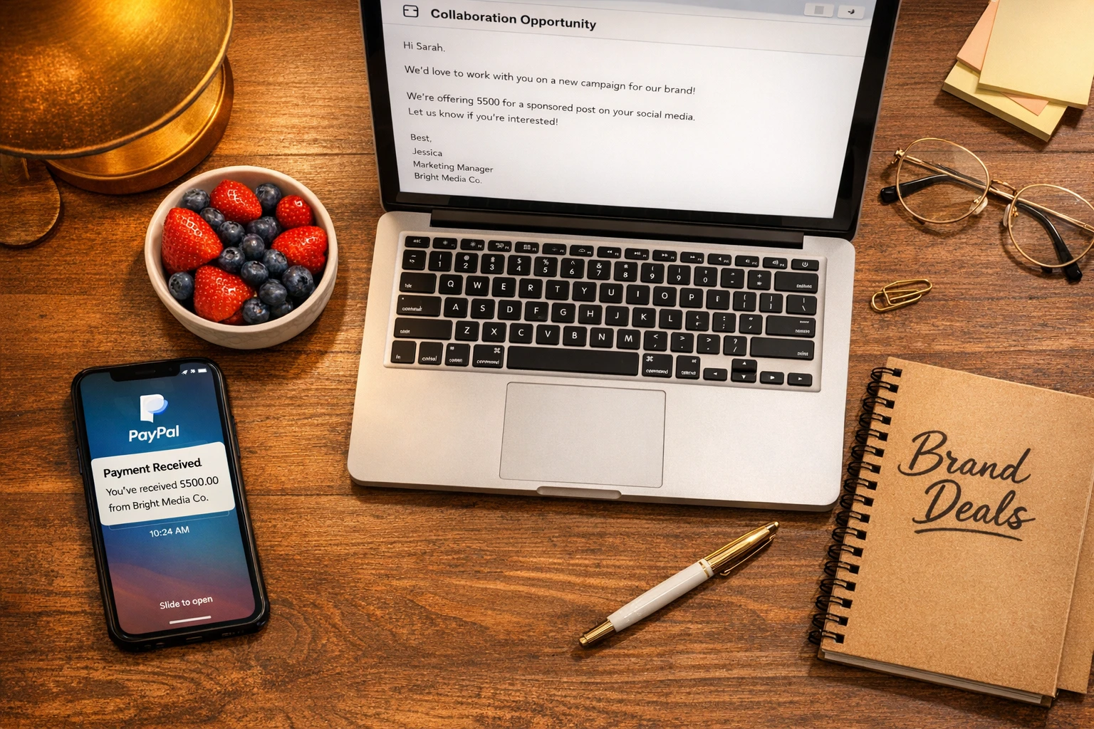 Making money from fruit AI TikTok content through brand deals and creator fund